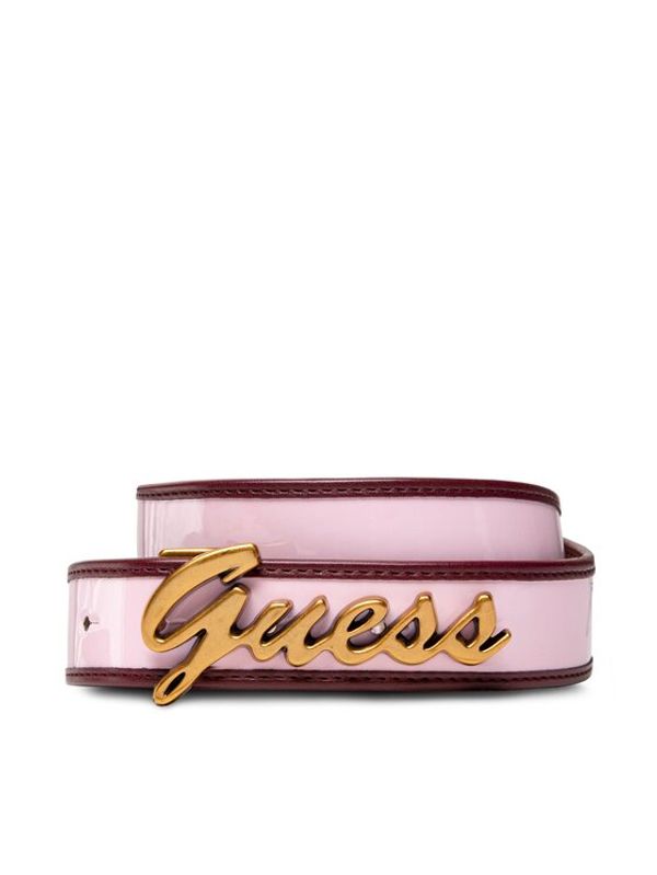 Guess Guess Ženski remen Magali Belt W3RZ03 WF7Q0 Ružičasta