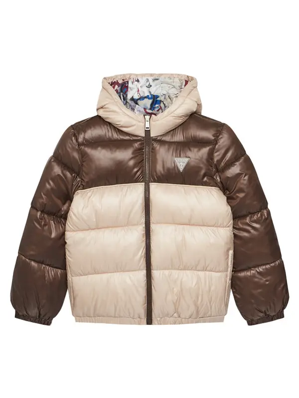 Guess Guess Zimska jakna L5YL00 WEGY0 Bež Regular Fit