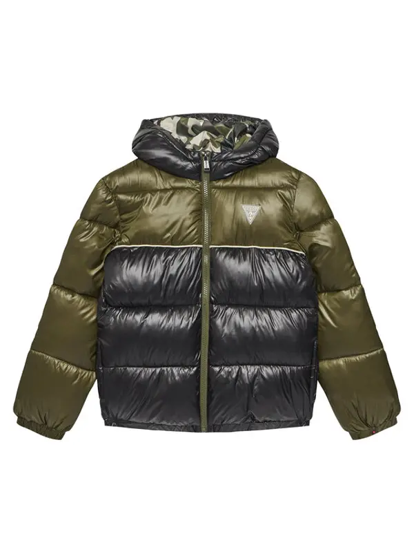 Guess Guess Zimska jakna L5YL00 WEGY0 Crna Regular Fit
