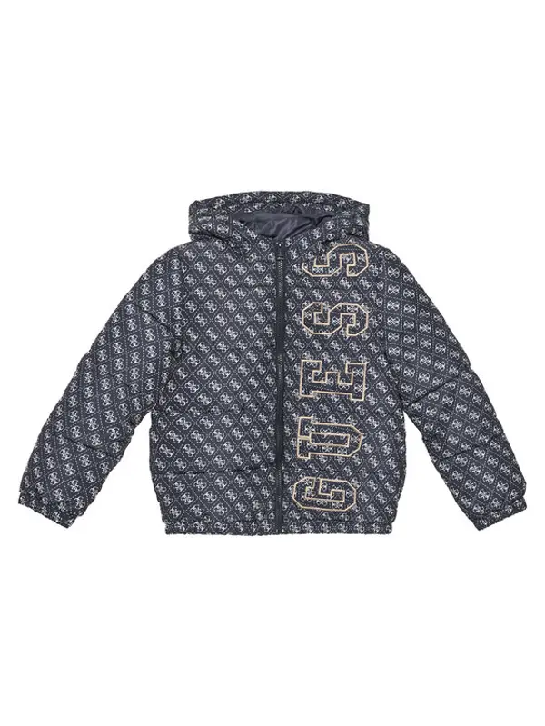 Guess Guess Zimska jakna L5YL05 WHE60 Tamnoplava Regular Fit