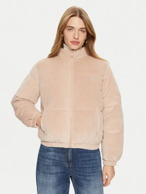 Guess Guess Zimska jakna V4BL03 KBXI2 Bež Regular Fit
