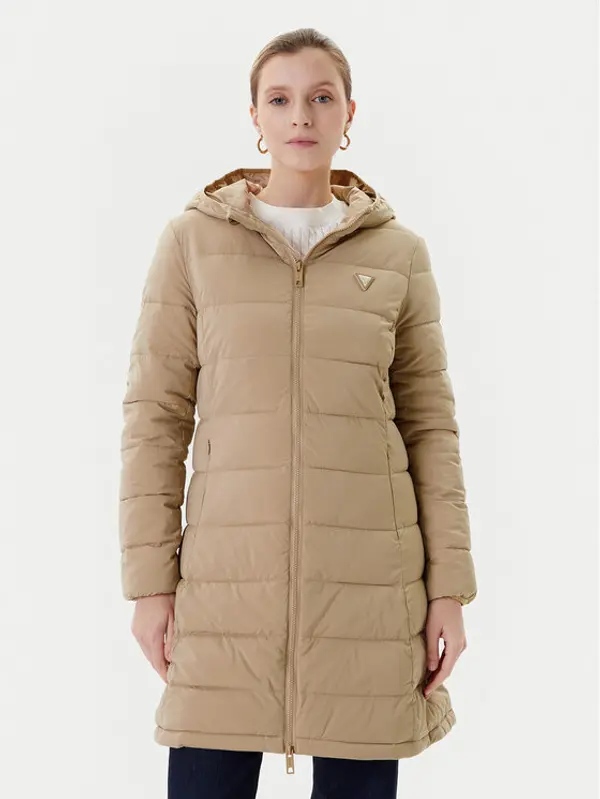 Guess Guess Zimska jakna V4YL05 WF3X0 Bež Regular Fit