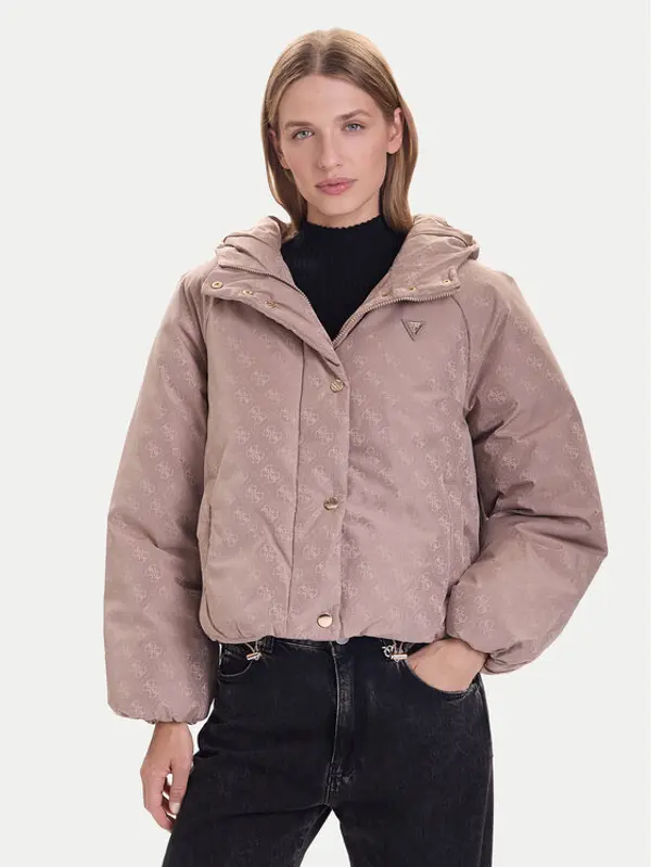 Guess Guess Zimska jakna V5BL07 WGLW2 Bež Relaxed Fit