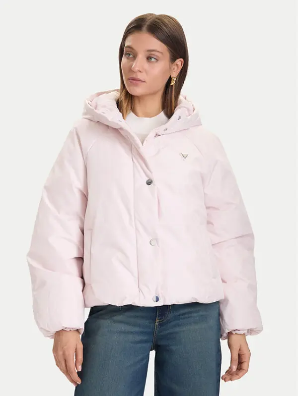 Guess Guess Zimska jakna V5BL07 WGLW2 Ružičasta Relaxed Fit