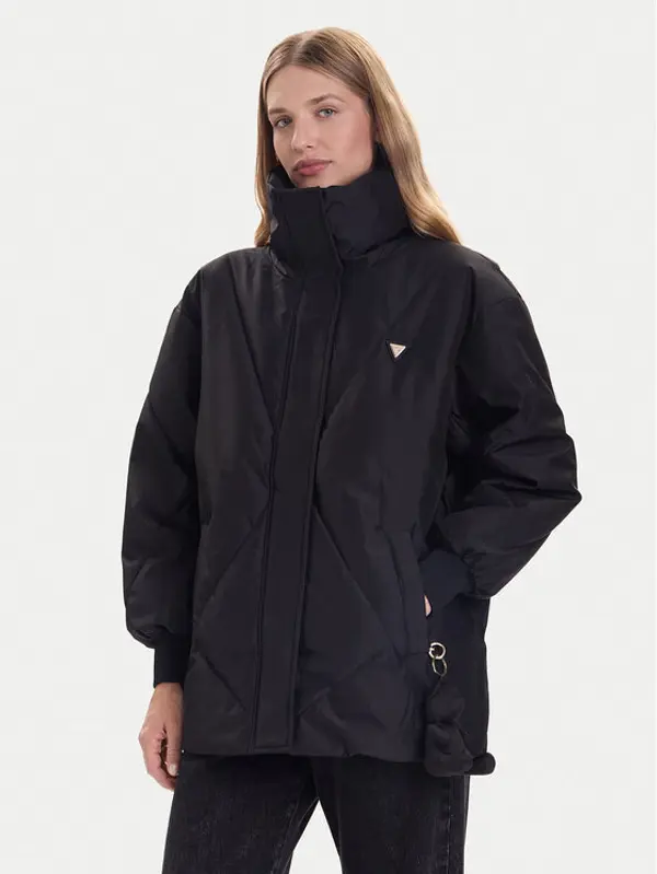 Guess Guess Zimska jakna V5BL13 WHHZ2 Crna Regular Fit
