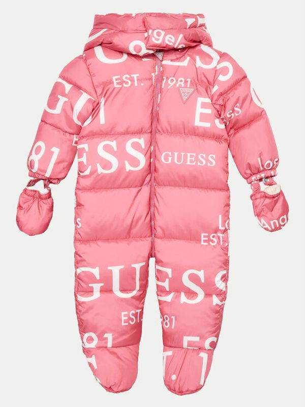 Guess Guess Zimski kombinezon H4BW09 WCFM0 Ružičasta Regular Fit