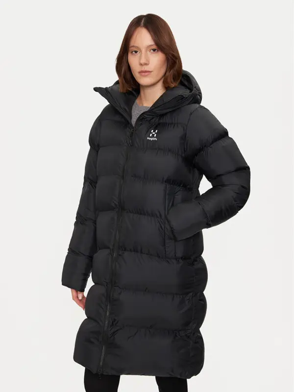 Haglöfs Haglöfs Zimska jakna Long Mimic 607706 Crna Relaxed Fit