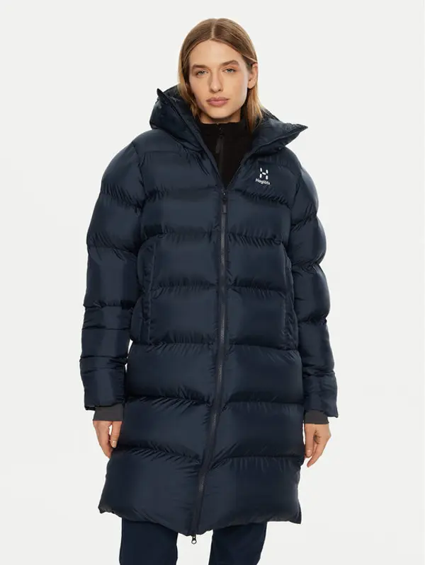 Haglöfs Haglöfs Zimska jakna Long Mimic 607706 Tamnoplava Relaxed Fit
