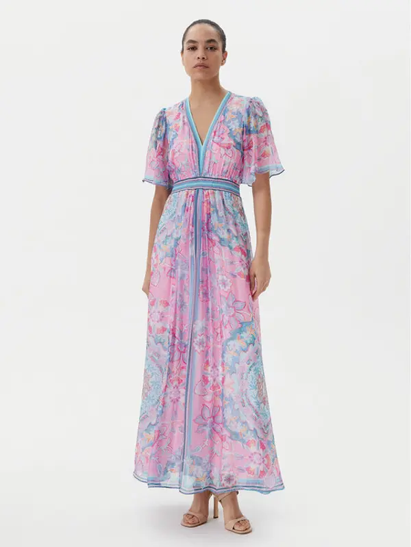 Hale Bob Hale Bob Ljetna haljina with silk Jaliyah 4ZCA610M Ružičasta Regular Fit