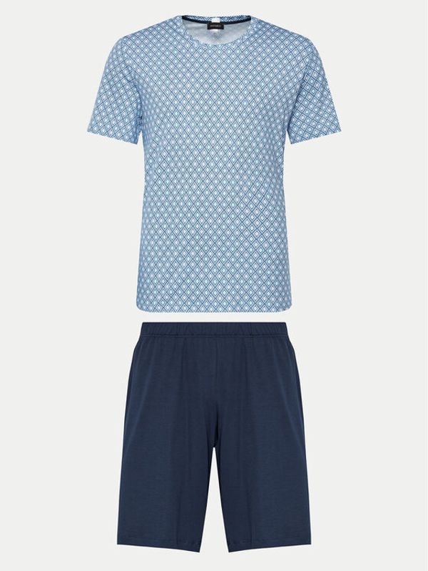 Hanro Hanro Pidžama Night & Day 75110 Plava Regular Fit