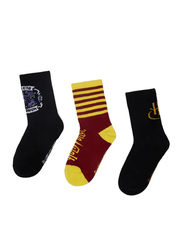 Harry Potter Harry Potter Duge čarape CEO-ACCCS-AW26-308WBHP(3-PACK) Crna