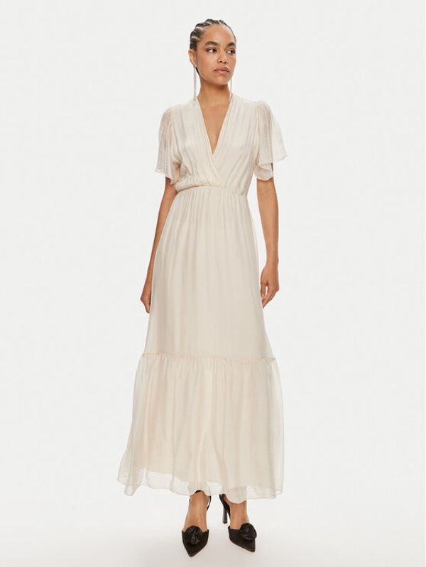 Haveone Haveone Ljetna haljina AFF-L013 Écru Regular Fit