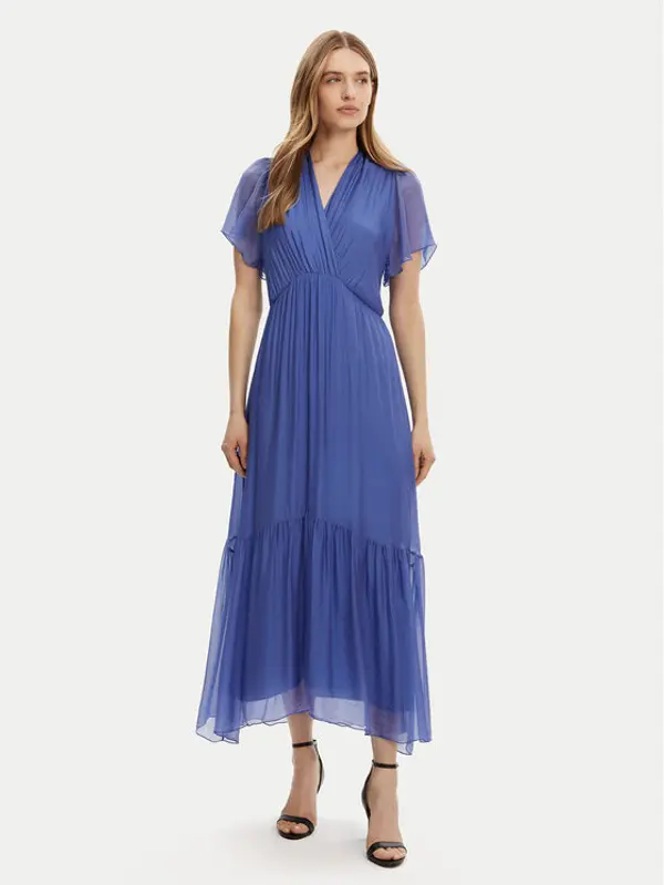 Haveone Haveone Ljetna haljina AFF-N006 Plava Loose Fit
