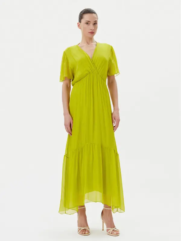 Haveone Haveone Ljetna haljina AFF-N006 Zelena Loose Fit