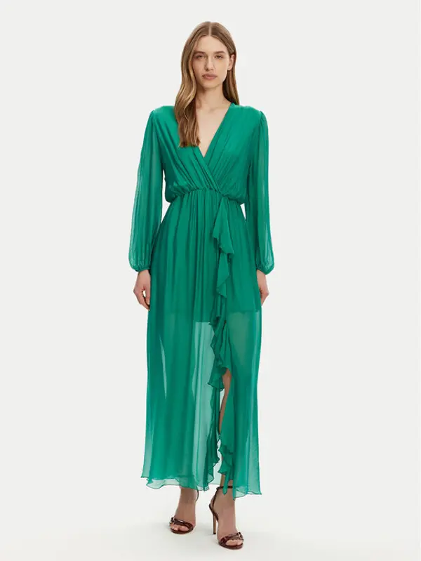 Haveone Haveone Ljetna haljina AFF-N013 Zelena Loose Fit