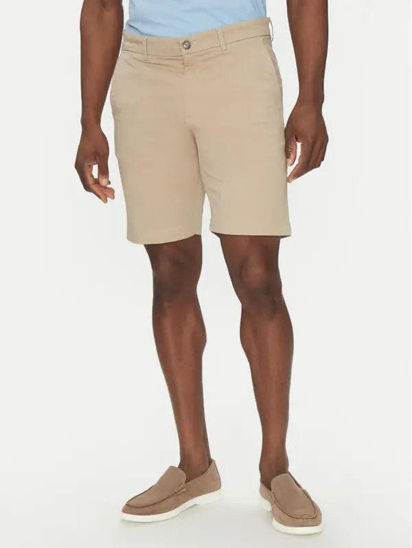 Hechter Paris Hechter Paris Kratke hlače 26664 151365 Bež Regular Fit
