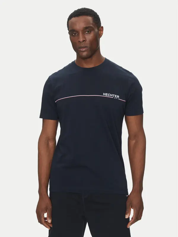 Hechter Paris Hechter Paris T-shirt 75008 151919 Tamnoplava Regular Fit