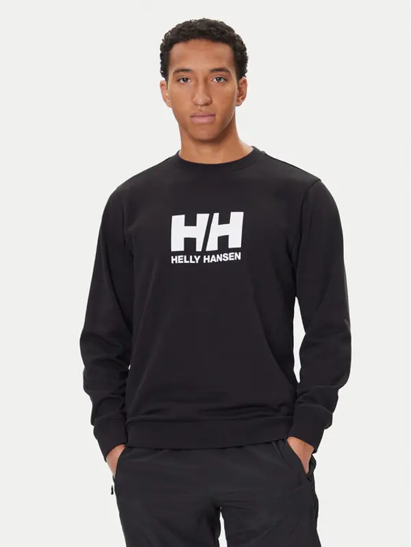 Helly Hansen Helly Hansen Majica dugih rukava HH Logo 54583 Crna Regular Fit