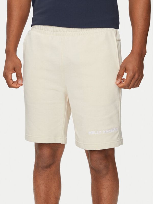 Helly Hansen Helly Hansen Sportske kratke hlače Core Sweat Shorts 53684 Écru Regular Fit