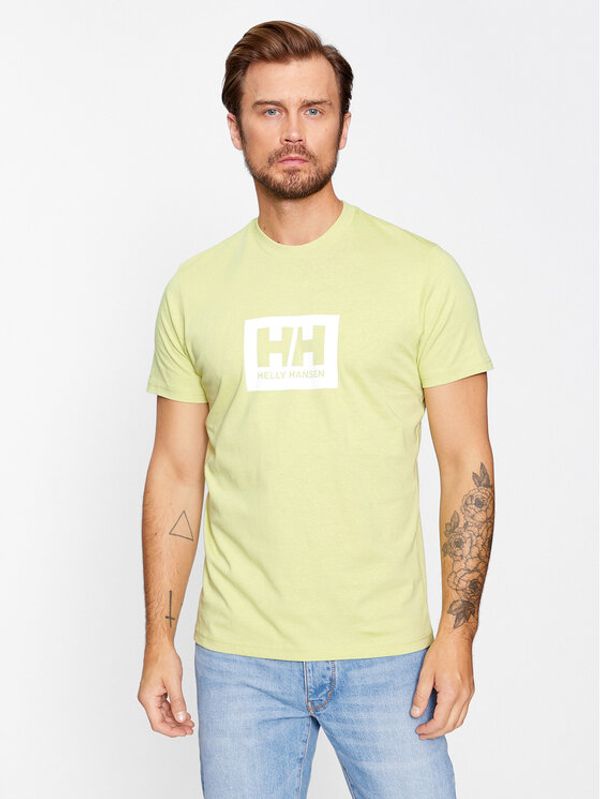 Helly Hansen Helly Hansen T-shirt Box 53285 Zelena Regular Fit