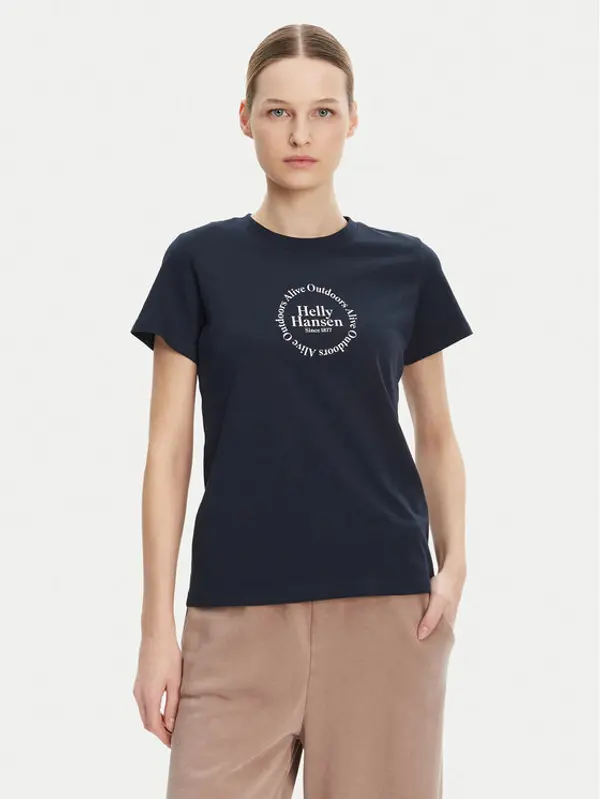 Helly Hansen Helly Hansen T-shirt Core 54592 Tamnoplava Regular Fit