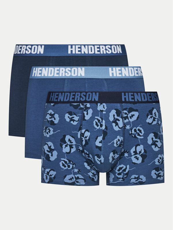 Henderson Henderson Set od 3 para bokserica Jarl 41930 Tamnoplava
