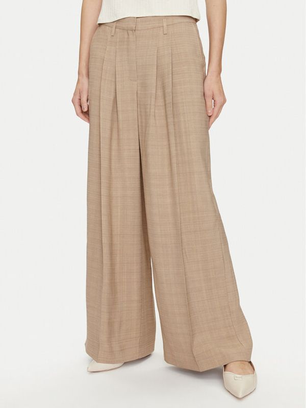 Herskind Herskind Hlače Lotus 5114110 Bež Relaxed Fit