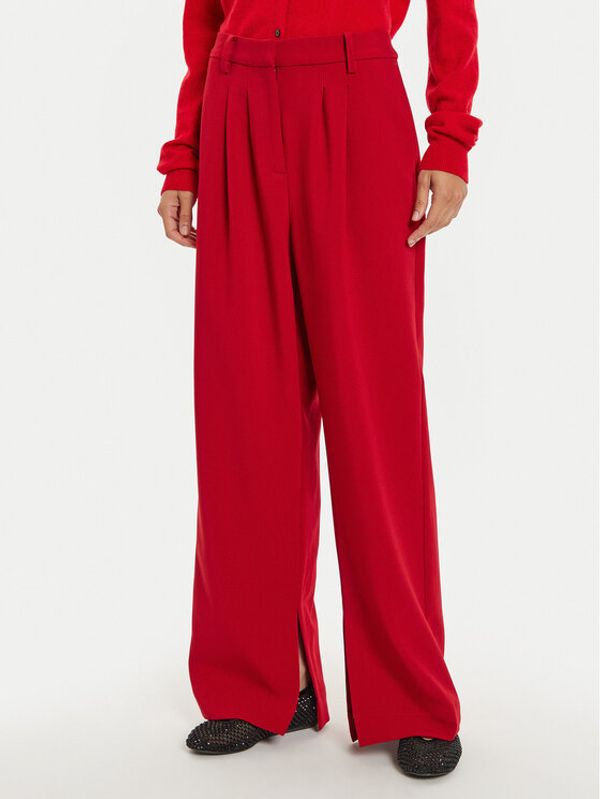 Herskind Herskind Hlače Rupert 5317668 Crvena Relaxed Fit