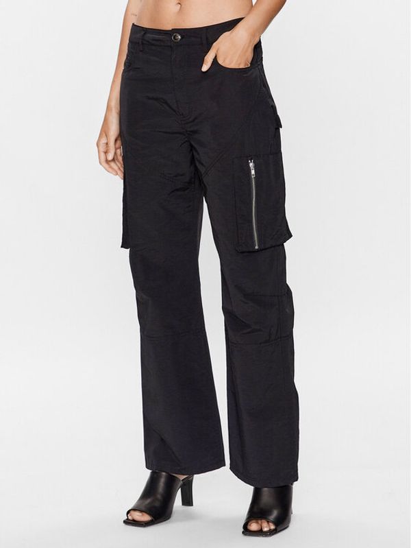 Herskind Herskind Hlače Tilly 4851798 Crna Oversize