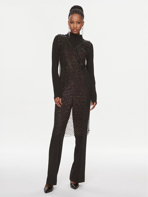 Herskind Herskind Koktel haljina 4998986 Crna Regular Fit