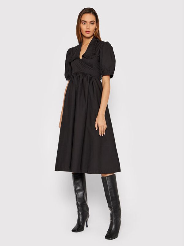 Herskind Herskind Ljetna haljina Noel 4257610 Crna Regular Fit