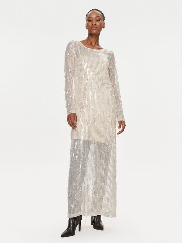 Herskind Herskind Večernja haljina 4994989 Bež Regular Fit