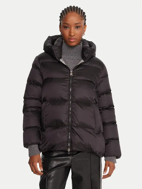Hetregó Hetregó Pernata jakna Arina 8P600 25WD02 Crna Regular Fit