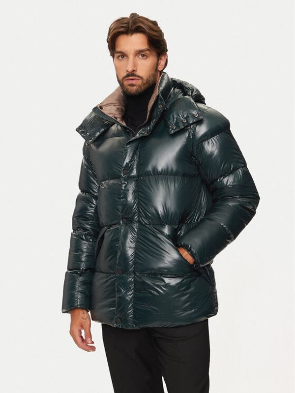 Hetregó Hetregó Pernata jakna Justin 8N562 Zelena Regular Fit