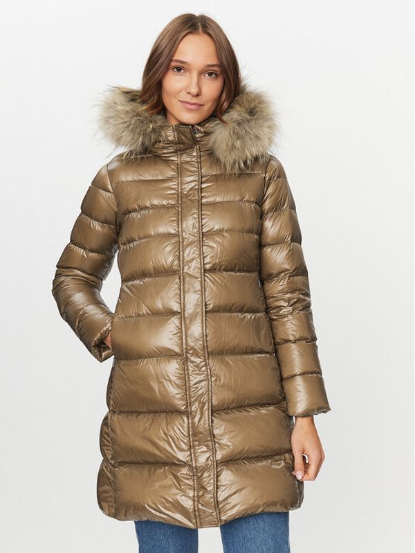 Hetregó Hetregó Pernata jakna Lilith 8K726M 23WD05 Smeđa Regular Fit