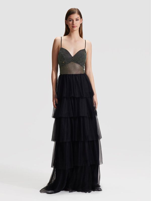 Hey Kyla Hey Kyla Večernja haljina 5AG096HK Crna Slim Fit