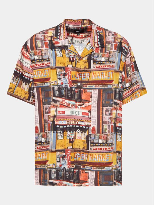 HUF HUF Košulja Corner Store BU00175 Šarena Regular Fit