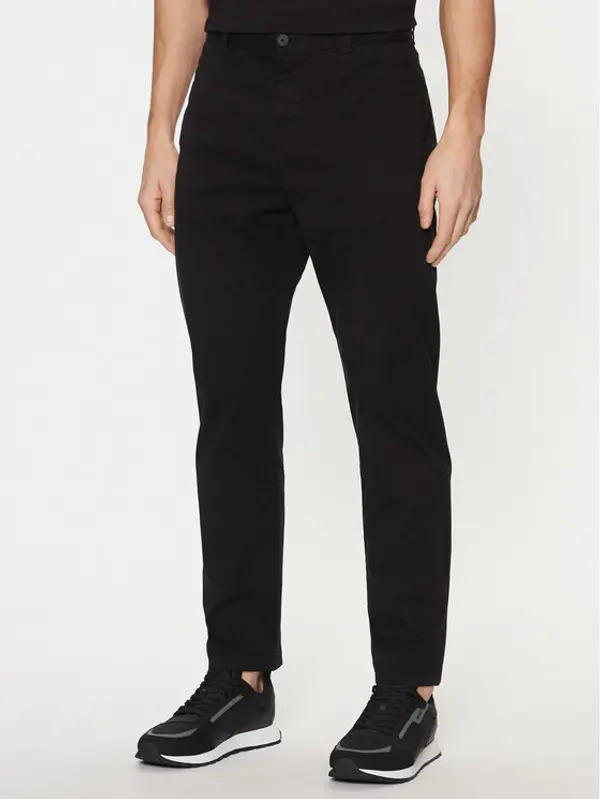 HUGO HUGO Chino 50530886 Crna Slim Fit