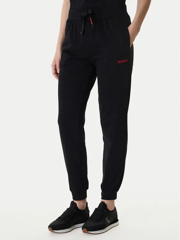 HUGO HUGO Donji dio trenerke 50556326 Crna Regular Fit