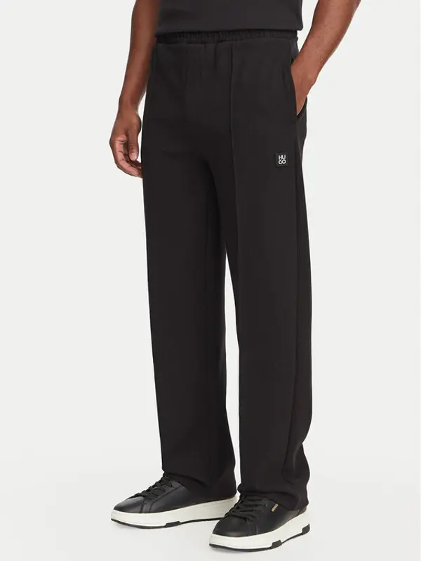 HUGO HUGO Donji dio trenerke Dabinpant 50563020 Crna Relaxed Fit