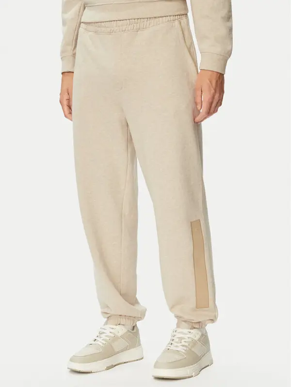 HUGO HUGO Donji dio trenerke Dalipant 50563100 Bež Relaxed Fit