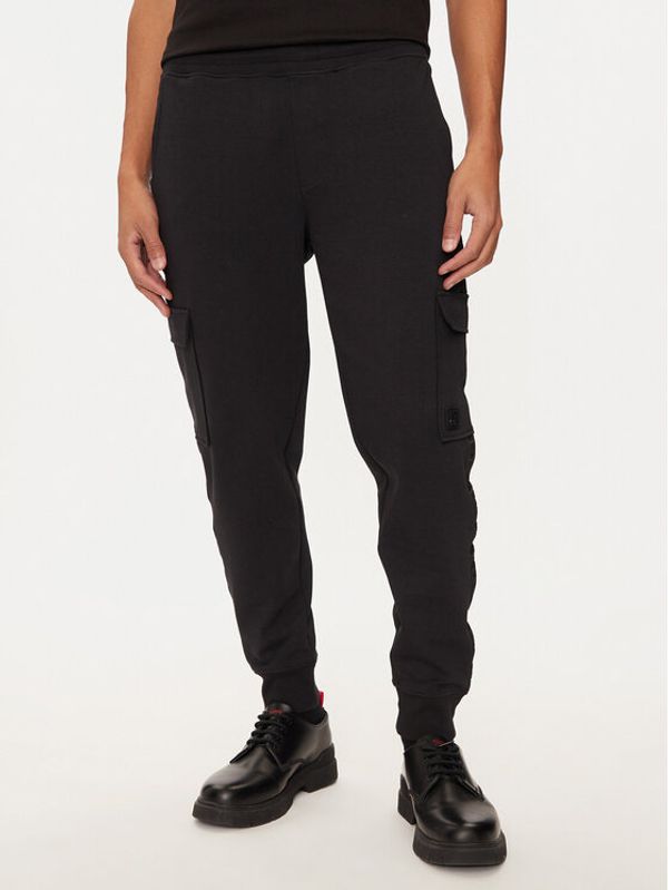 Hugo Hugo Donji dio trenerke Disland 50521407 Crna Regular Fit