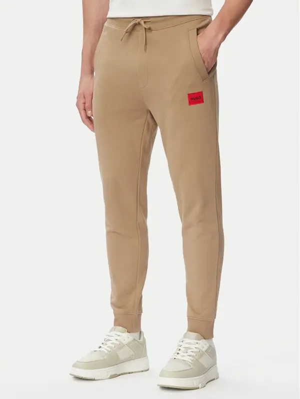 HUGO HUGO Donji dio trenerke Doak212 50447963 Crna Regular Fit