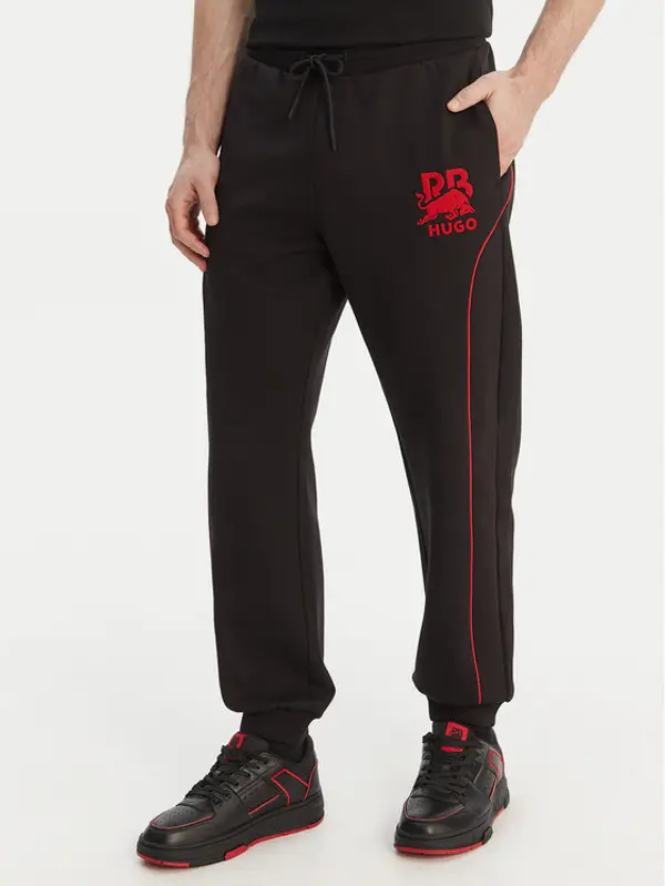 HUGO HUGO Donji dio trenerke Dusson_RB 50559707 Crna Relaxed Fit
