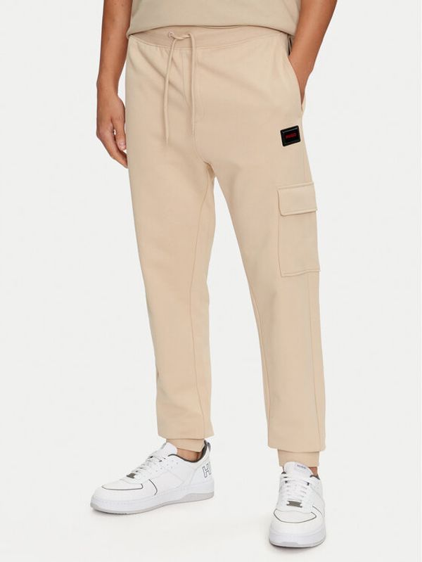 Hugo Hugo Donji dio trenerke Dwellrom_Gel 50528176 Bež Relaxed Fit