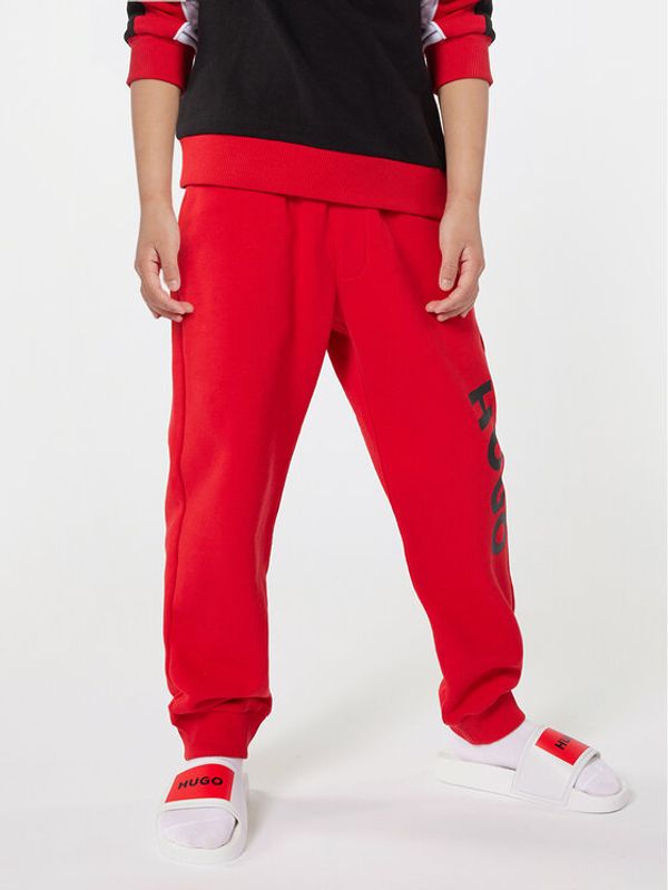 Hugo Hugo Donji dio trenerke G00042 S Crvena Regular Fit