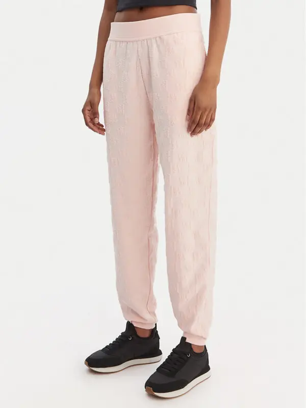 HUGO HUGO Donji dio trenerke Monogram 50556809 Ružičasta Regular Fit
