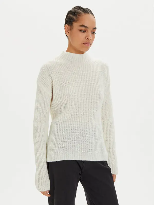 HUGO Hugo Džemper 50529354 Écru Relaxed Fit