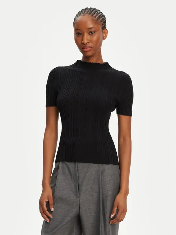 HUGO HUGO Džemper Sarphapilk 50542598 Crna Slim Fit
