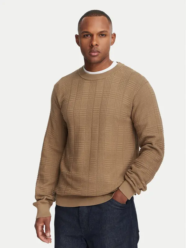HUGO HUGO Džemper Simoh 50566762 Smeđa Regular Fit
